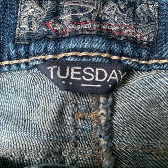 Silver Jeans Tuesday Boot cut 29x31 Medium Wash - Picture 13 of 13